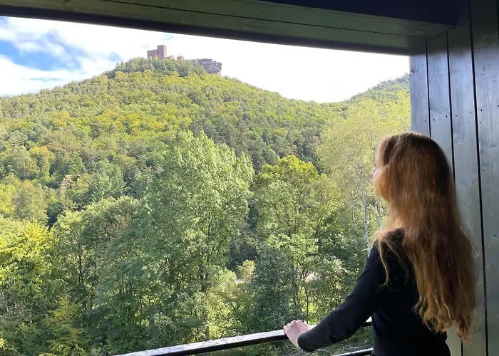 Bergchalet Auf Stelzen Tatil Evi Annweiler am Trifels