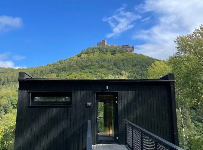 Tatil Evi Bergchalet Auf Stelzen Annweiler am Trifels
