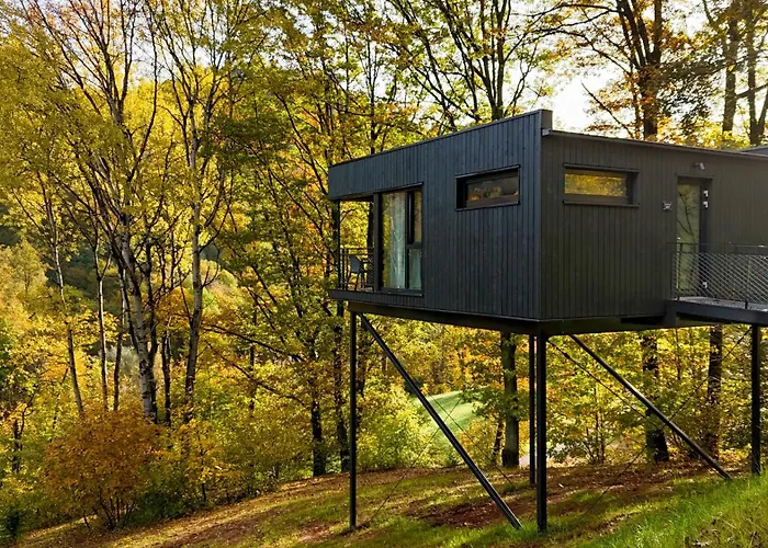 Bergchalet Auf Stelzen Tatil Evi Annweiler am Trifels